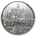100000 zł złotych 1990 Solidarność TYP A SREBRO