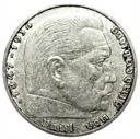 Niemcy 2 Marki 1937 Hindenburg SREBRO (2)