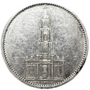 Niemcy 5 Marek Mark 1935 Wieża Kościół SREBRO