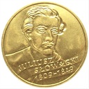 2 zł złote 1999 Juliusz Słowacki