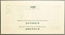 2006 Banknot 50 zł złotych Jan Paweł II - JPII (2)
