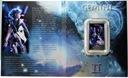 2 Dollars 2012 Znaki Zodiaku Bliźnięta Ag99 SREBRO