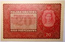 1919 20 Dwadzieścia Marek Polskich II Serja ES