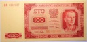 1948 100 zł Sto Złotych, seria KR RZADKI