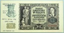 1940 20 zł Dwadzieścia Złotych, Seria O NADRUK