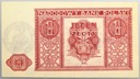 1946 1 zł jeden złoty NADRUK