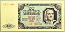 1948 20 zł Dwadzieścia Złotych seria KE NADRUK (1)