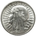2 zł złote 1934 Głowa kobiety, Polonia SREBRO