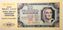 1948 20 zł Dwadzieścia Złotych seria KE NADRUK (2)