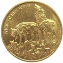 2 zł złote 1999 Wilk Wilki