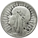 5 zł złotych 1933 Głowa kobiety Polonia SREBRO