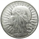 5 zł pięć złotych głowa kobiety 1934