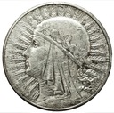 10 zł złotych 1932 Głowa kobiety Polonia SREBRO