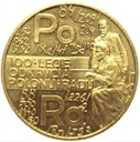 2 zł złote 1998 Skłodowska Polon i rad