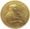 2 zł złote 1999 Fryderyk Chopin Szopen
