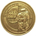 2 zł złote 1999 Wstąpienie do NATO