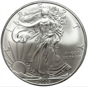 USA 1 dolar 2008 oz uncja One Dollar SREBRO