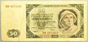 1948 50 zł Pięćdziesiąt Złotych seria DM (2)