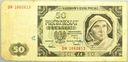 1948 50 zł Pięćdziesiąt Złotych seria DW