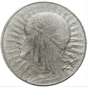 10 zł złotych 1932 Głowa kobiety Polonia SREBRO