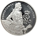 10 zł 2005 Stanisław August Poniatowski PÓŁPOSTAĆ
