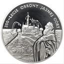 20 zł złotych 2005 Jasna Góra 350-l Obrony