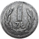 1 zł, jeden złoty 1957 RZADKA
