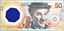Banknot PWPW Guardian Cinema Charlie CHAPLIN (1)
