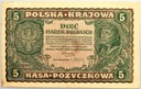 1919 5 Pięć Marek Polskich II Serja AP