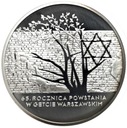 20 zł złotych 2008 Powstanie Getto Warszawskie