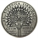 20 zł złotych 2009, Getto w Łodzi r. likwidacji