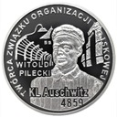 10 zł złotych 2010 Auschwitz Witold Pilecki