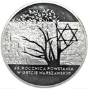 20 zł złotych 2008 Powstanie Getto Warszawskie