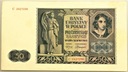 1941 50 zł Pięćdziesiąt Złotych Seria C