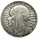 5 zł pięć złotych głowa kobiety 1934