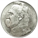 10 zł złotych 1937 Józef Piłsudski SREBRO