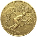2 zł złote 1998 Nagano Zimowe Igrzyska Olimpijskie