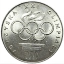 200 zł złotych 1976 XXI Olimpiada SREBRO