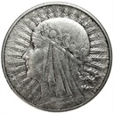5 zł złotych 1932 Głowa kobiety Polonia SREBRO