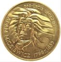 2 zł złote 1998 Adam Mickiewicz