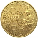 2 zł złote 1998 Skłodowska Polon i rad