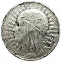5 zł złotych 1932 Głowa kobiety Polonia SREBRO