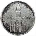 Niemcy 5 Marek Mark 1934 Wieża Kościół SREBRO