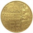 2 zł złote 1998 Skłodowska Polon i rad