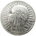 5 zł złotych 1932 Głowa kobiety Polonia SREBRO