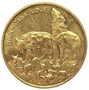 2 zł złote 1999 Wilk Wilki