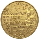 2 zł złote 1998 Skłodowska Polon i rad
