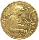 2 zł złote 1999 Fryderyk Chopin Szopen