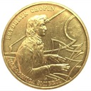 2 zł złote 1999 Fryderyk Chopin Szopen
