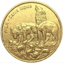 2 zł złote 1999 Wilk Wilki